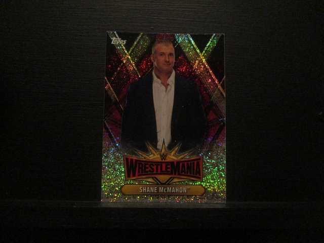 Shane McMahon - Champions Wrestlemania Original Trading Card #WM-16