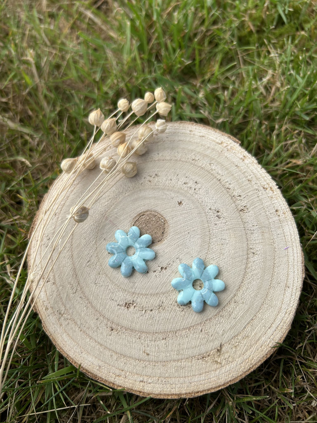 Pampilles Garance mélange de bleu 