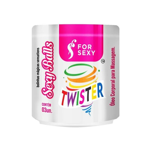 Bolinhas Explosivas Excitantes Twister