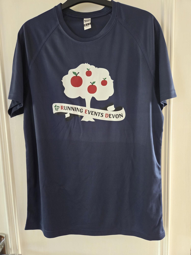 Adult Apple Tree on Tour T-Shirt in Navy