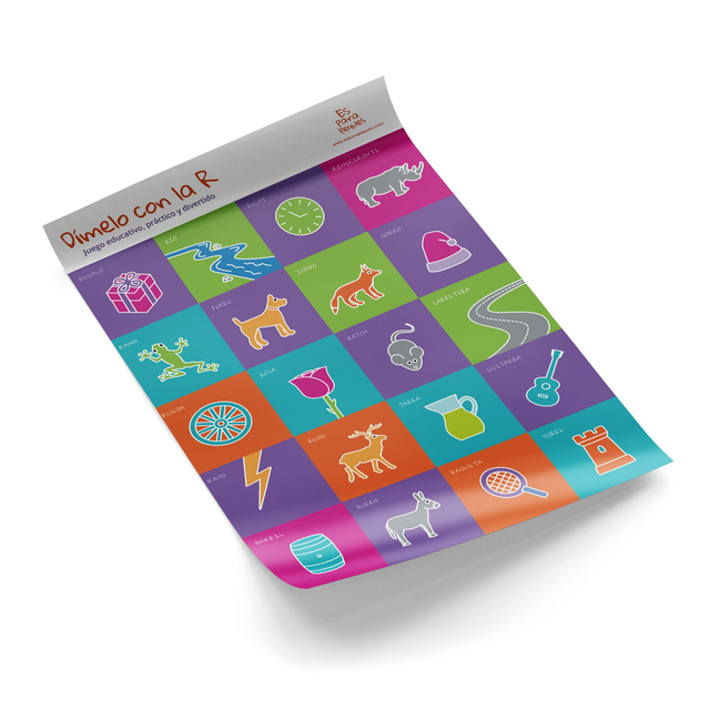 Póster "Dímelo con la R"