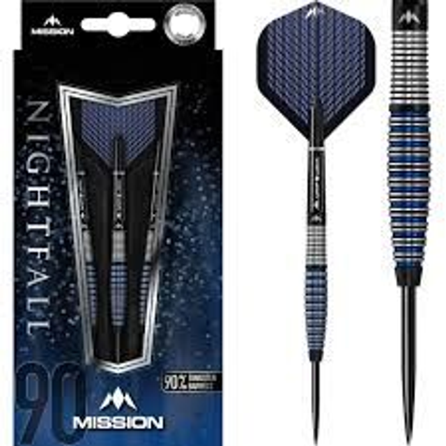 Mission Nightfall M4 Curved Steel Tip Darts