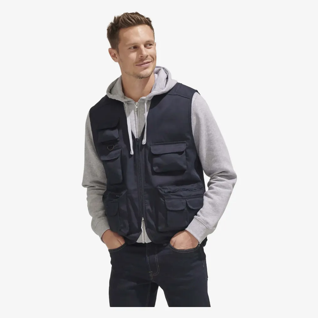 GILET REPORTER MULTIPOCHES