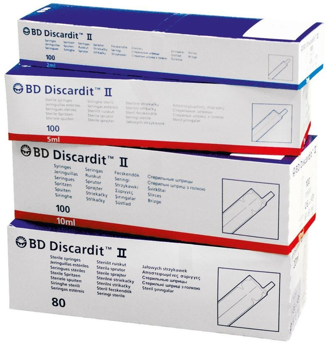 BD Plastipak 2 pièces – Seringues (usage professionnel)