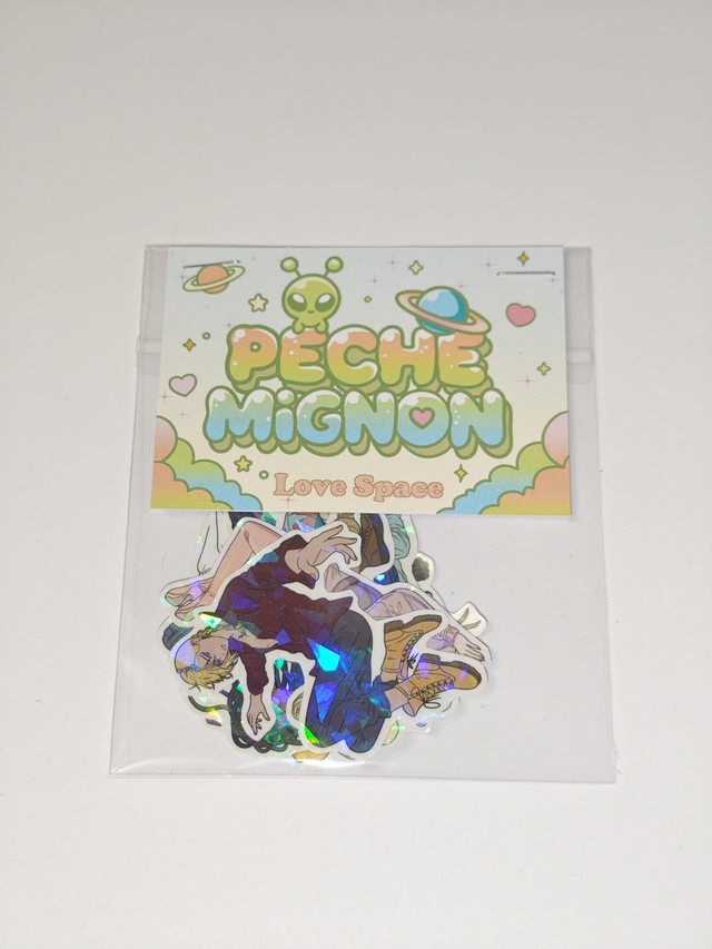 Set de 8 Stickers – Collection Love Space ✨