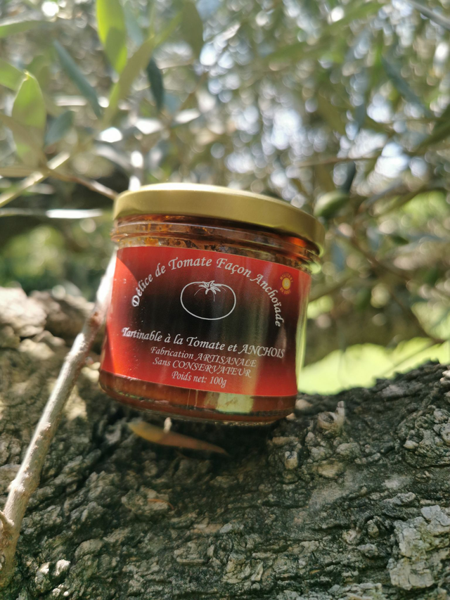 Tomate Façon Anchoïade 100g