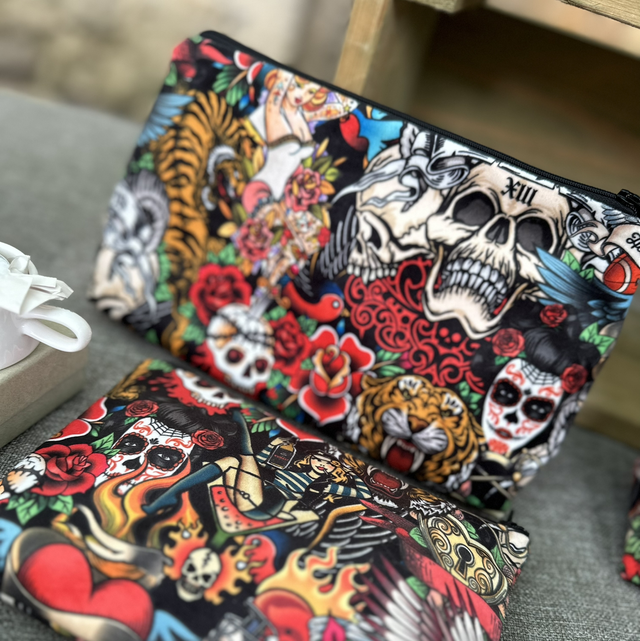 Handmade "Sailor Jerry" large bag