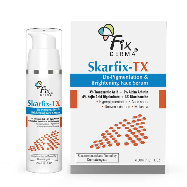 Skarfix-TX De-Pigmentation & Brightening Face Serum | Treat Pigmentation & Dark Spots With 3% Tranexamic Acid 