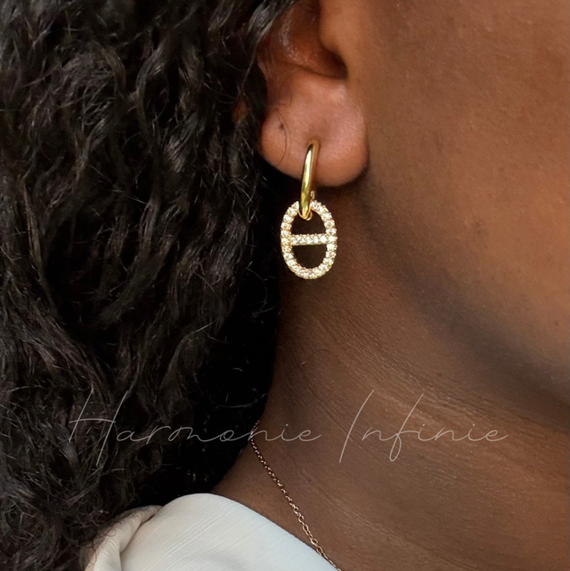 Boucle d’oreille Mélanie 