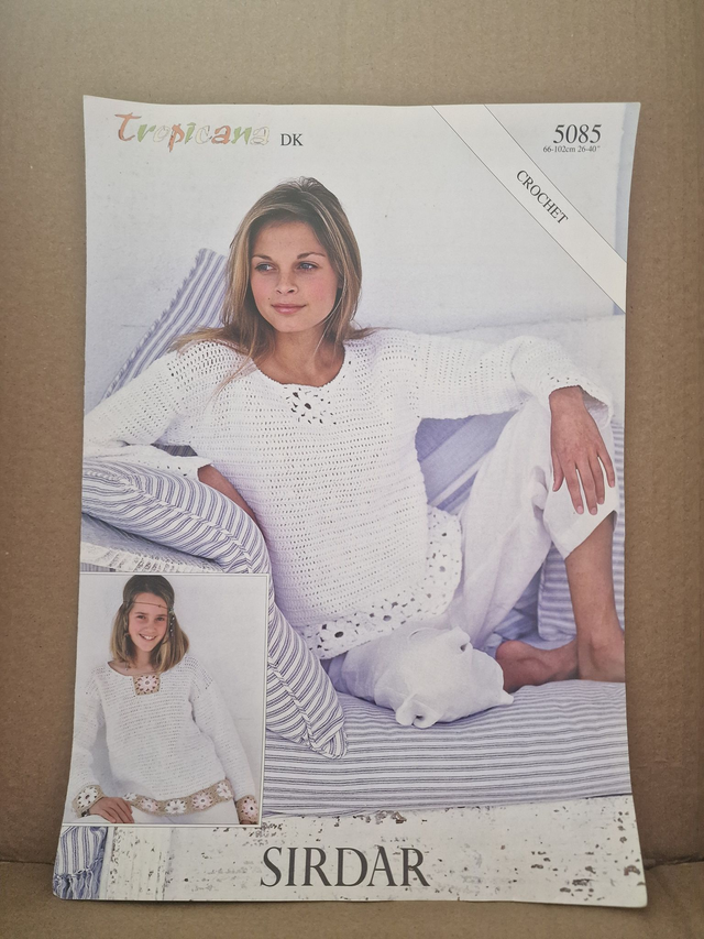 Sirdar Crochet Pattern 5085