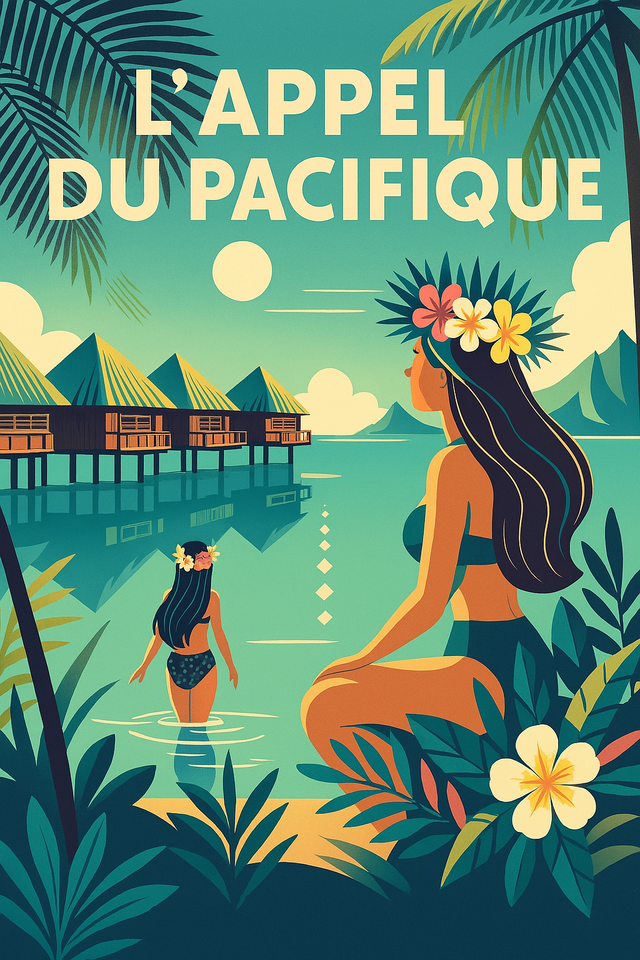 Affiche photo – L'appel Polynésien