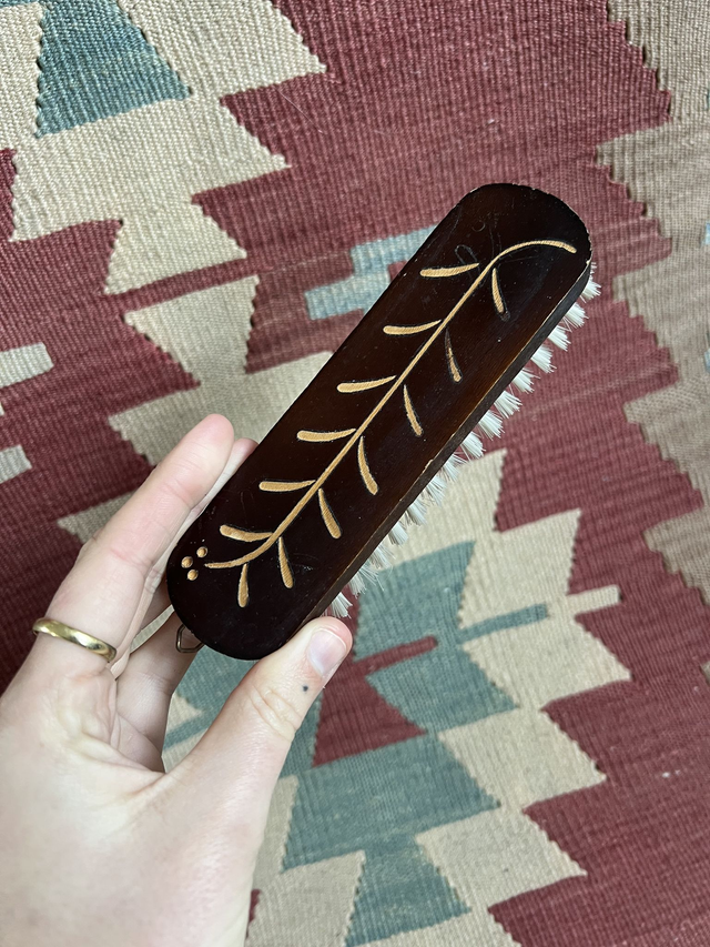 Wooden Brush - Folk Style