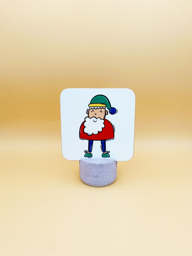 Santa coaster