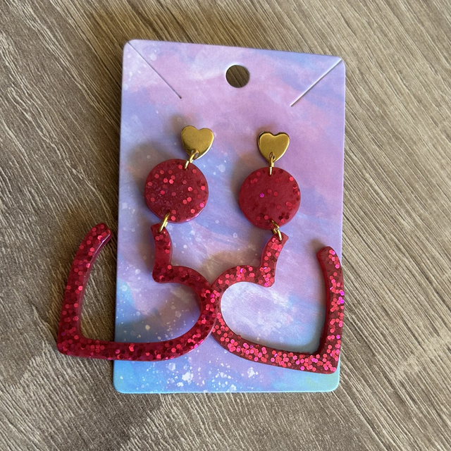 Pendientes corazones