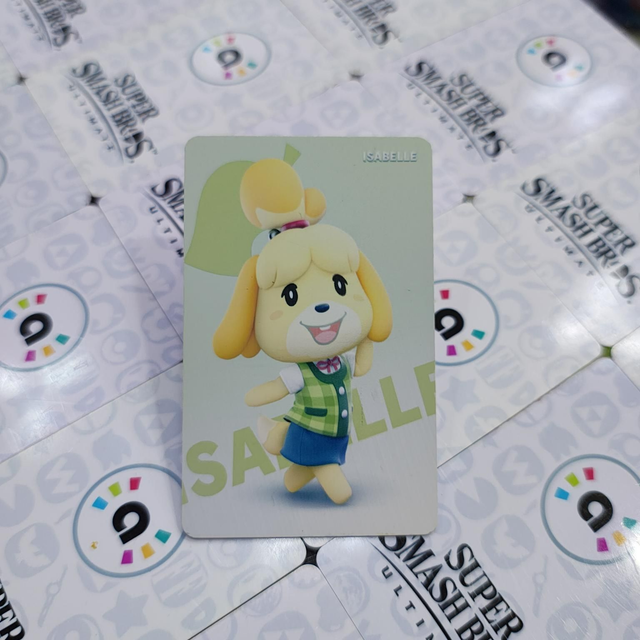 Tarjeta Amiibo Isabelle / Smash Bros