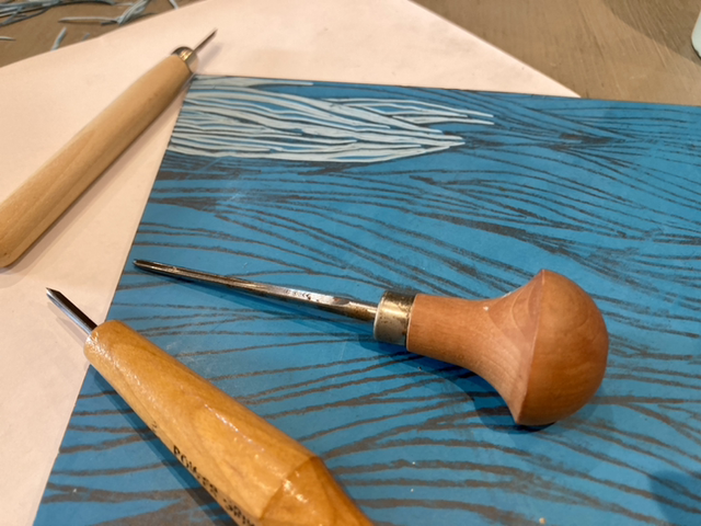 Introduction to Linocutting and Printing- 19th March - 10am - 4pm ( including light lunch)