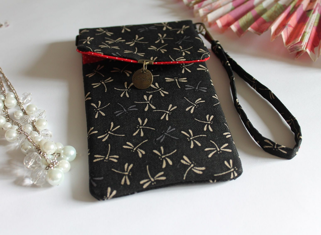 Etui pour smartphone &quot;Tombo&quot; noir