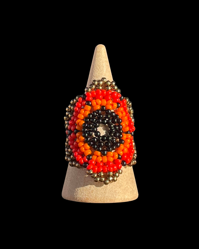 Bague Kiki Vanille Rouge