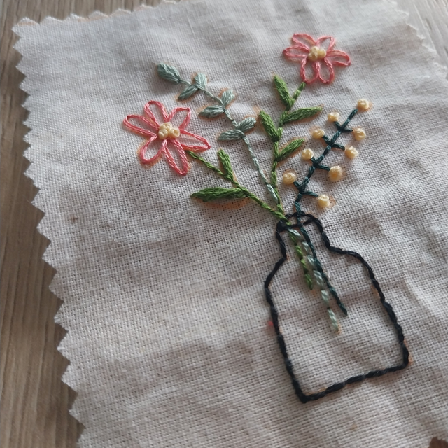 Autocollants à broder