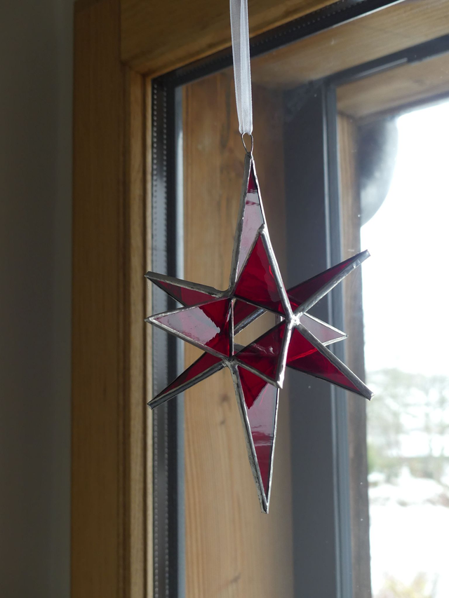 Étoile morave rouge