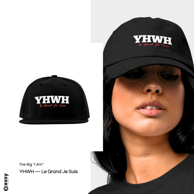 Casquette SPIRITWEAR — YHWH Le Grand Je Suis