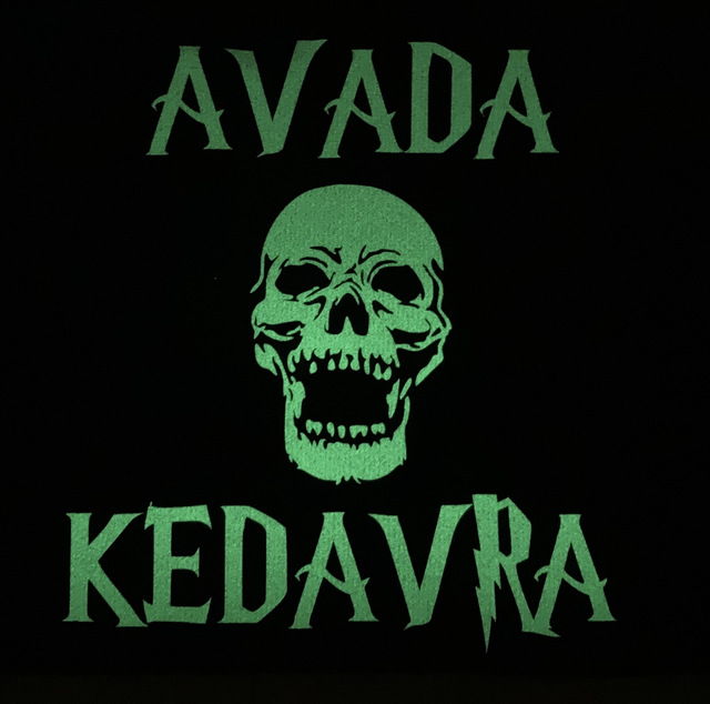 Petite Pochette Inspiration Harry Potter: Avada Kedavra