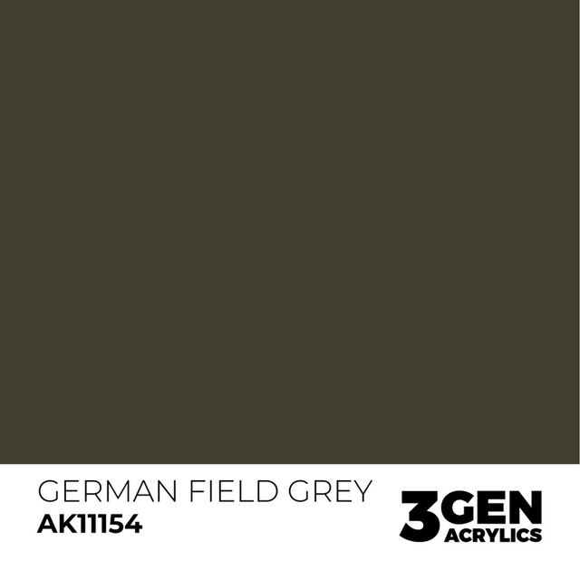 3rd Gen. Acrylics 154 German Field Grey