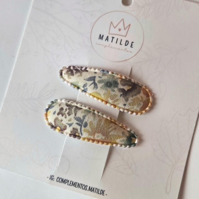 Clip Par Acuarela Azul