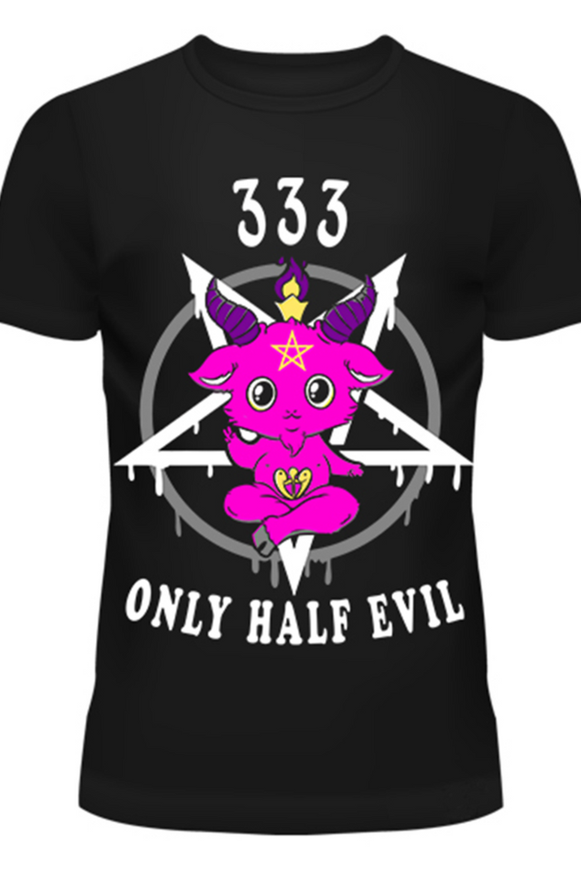 Cupcake Cult: Half Evil T-Shirt