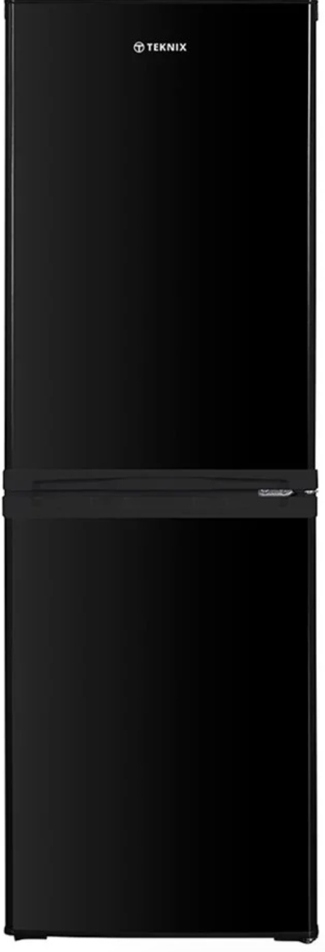 STF1448B, 142L Fridge Freezer, Static, Black