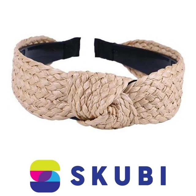 Čelenka do vlasů ratanová s uzlem - APTEL BQ47