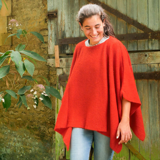 Poncho grande taille