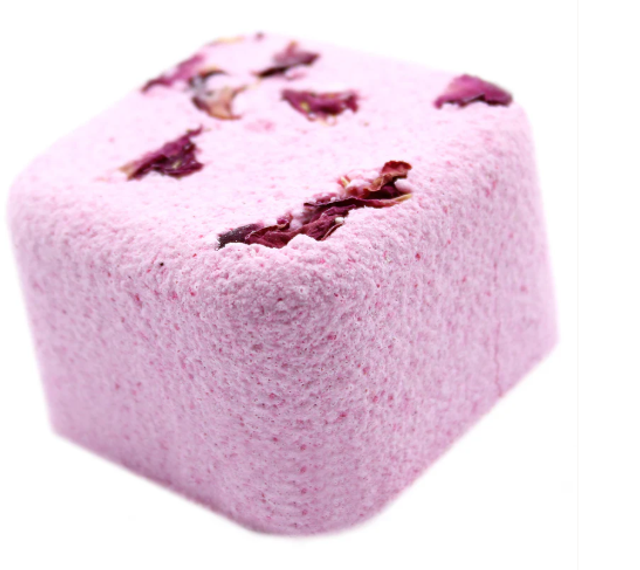 Galet de douche aromathérapie pétales de roses 80g