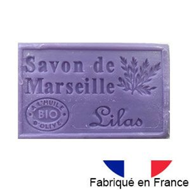 Savon de Marseille BIO Lilas