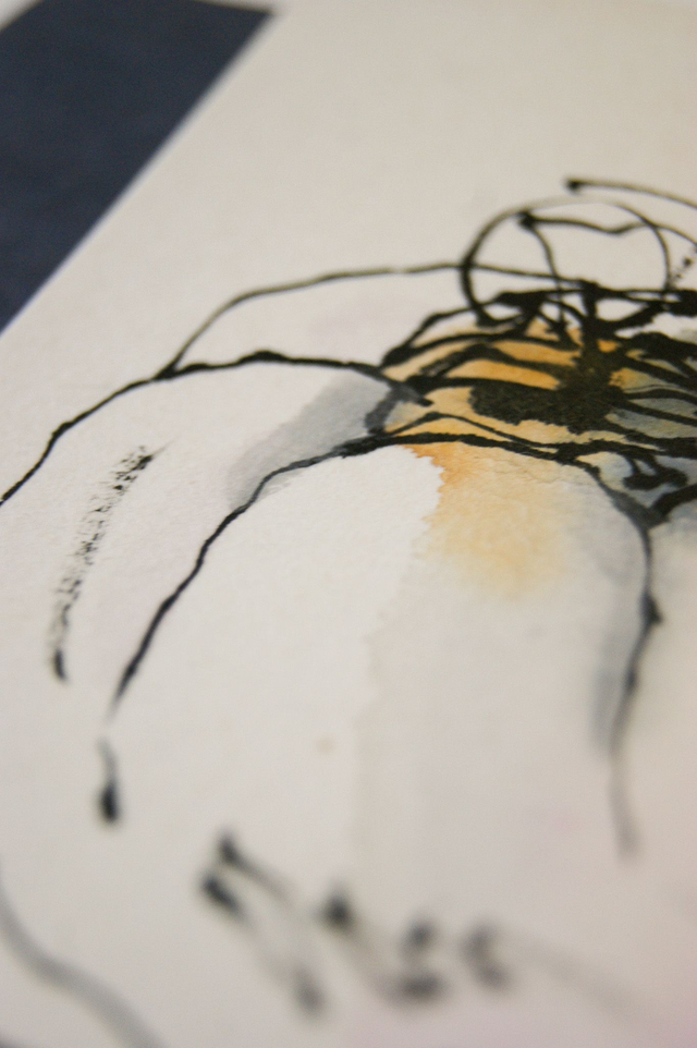 Etegami gousse d'ail