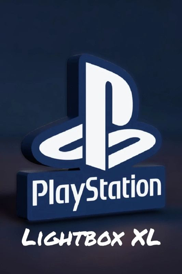 Lampe LED PlayStation – Lightbox XL / Déco gamer PS5