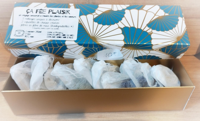 Coffret dégustation 10 infusettes