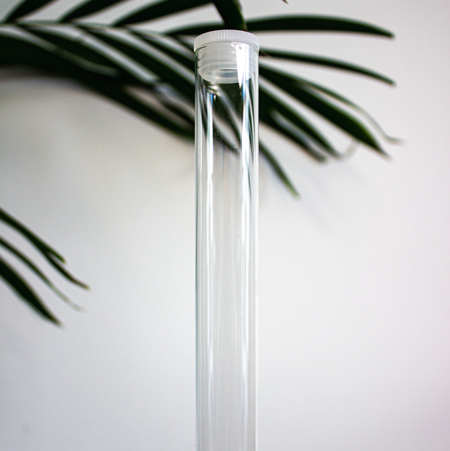 Tube en verre pour vanille