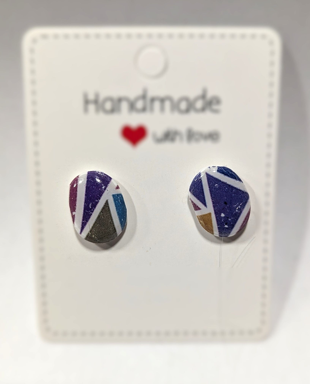 Boucles d'oreilles graphika