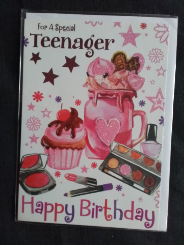 16th Teenager Birthday Card