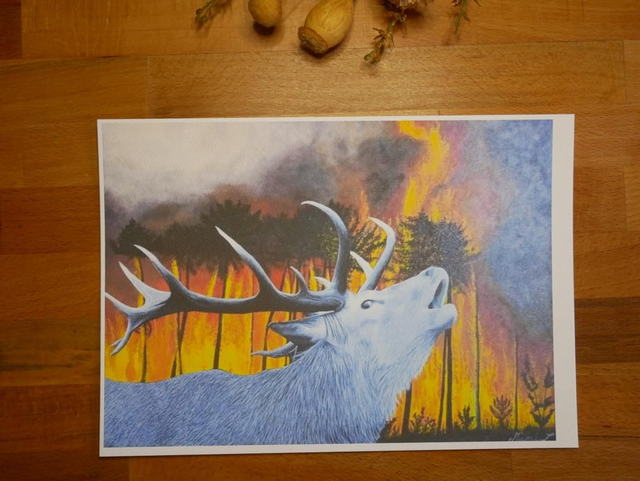 Artprint "Peur et désarroi"