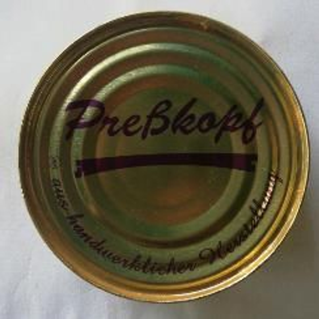 Dosenwurst Presskopf