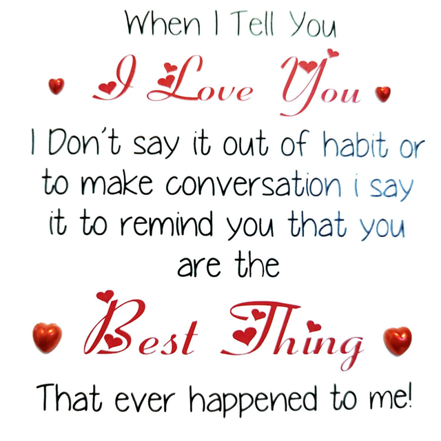 Best Thing That Ever Happened To Me