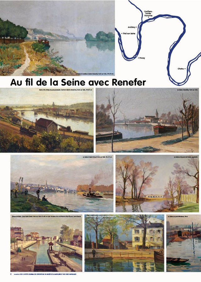 CM084 - Renefer (1879-1957) Peintre de la Seine. (Les cahiers du musée de la batellerie)
