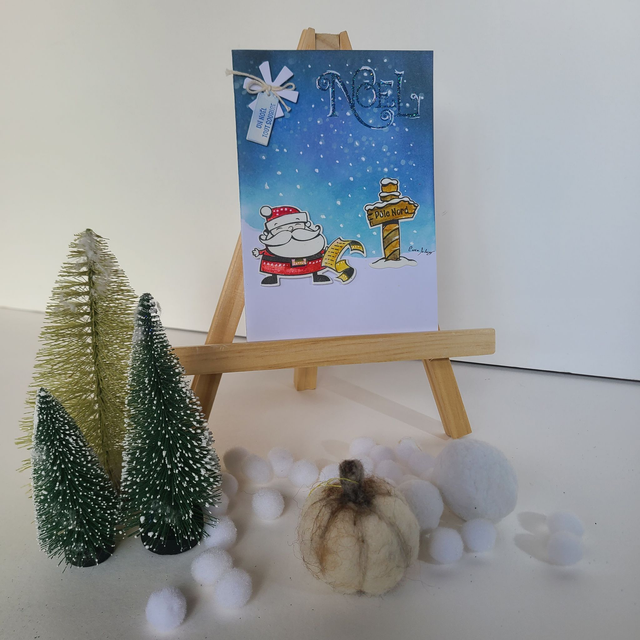 Carte de Noël - Un Noël tout sourire