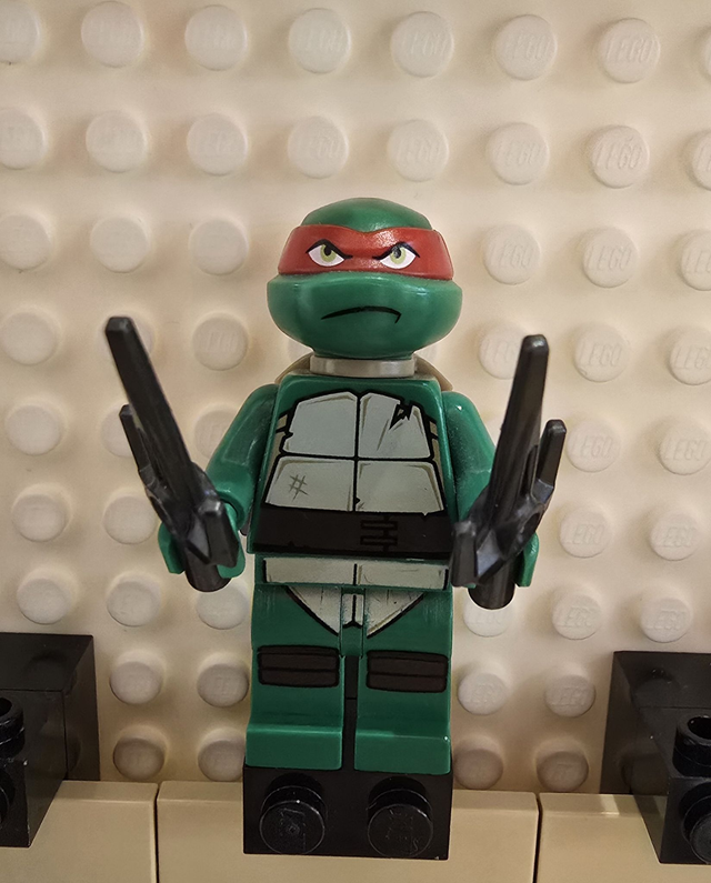 LEGO tnt015 Raphael Minifigur