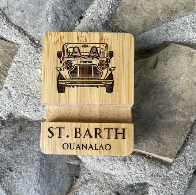 Porte téléphone en bambou 