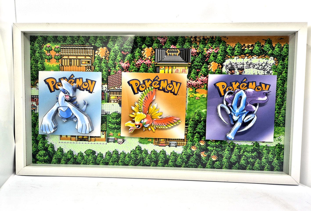 Cadre Pokemon 2eme génération avec 3D 
