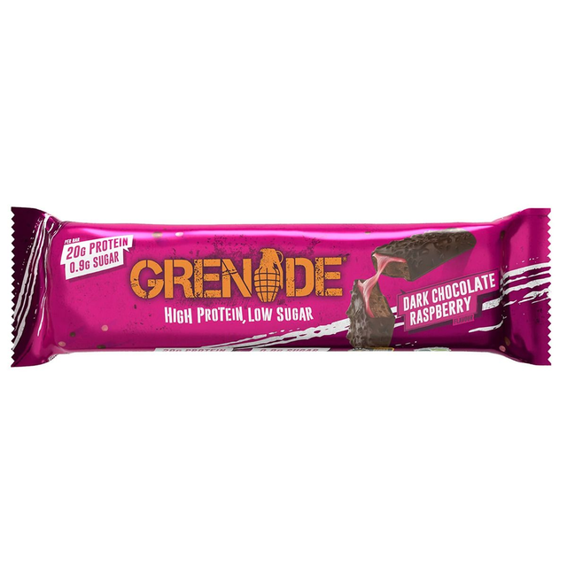 Grenade Dark Chocolate Raspberry 60g