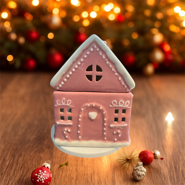 Brûle parfum Maison de Noël 